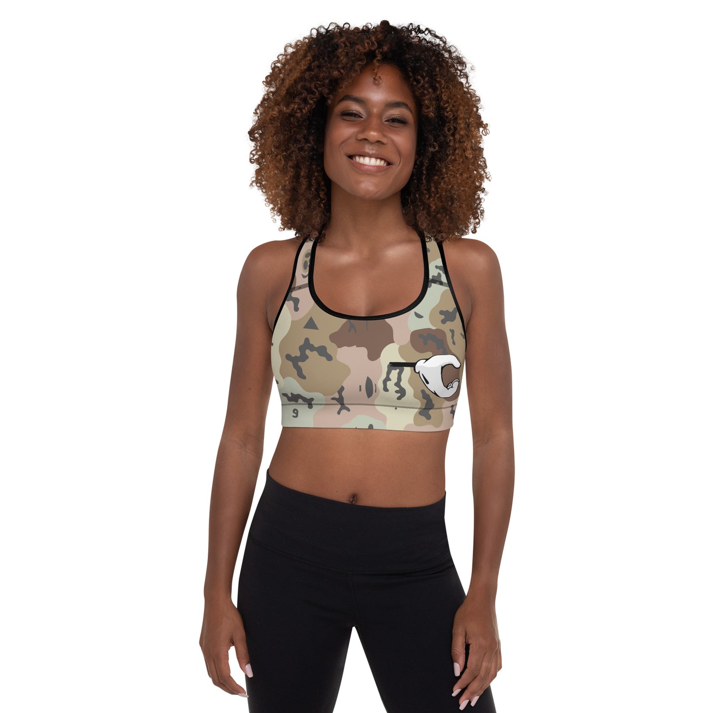 Camp Camo Sports Bra