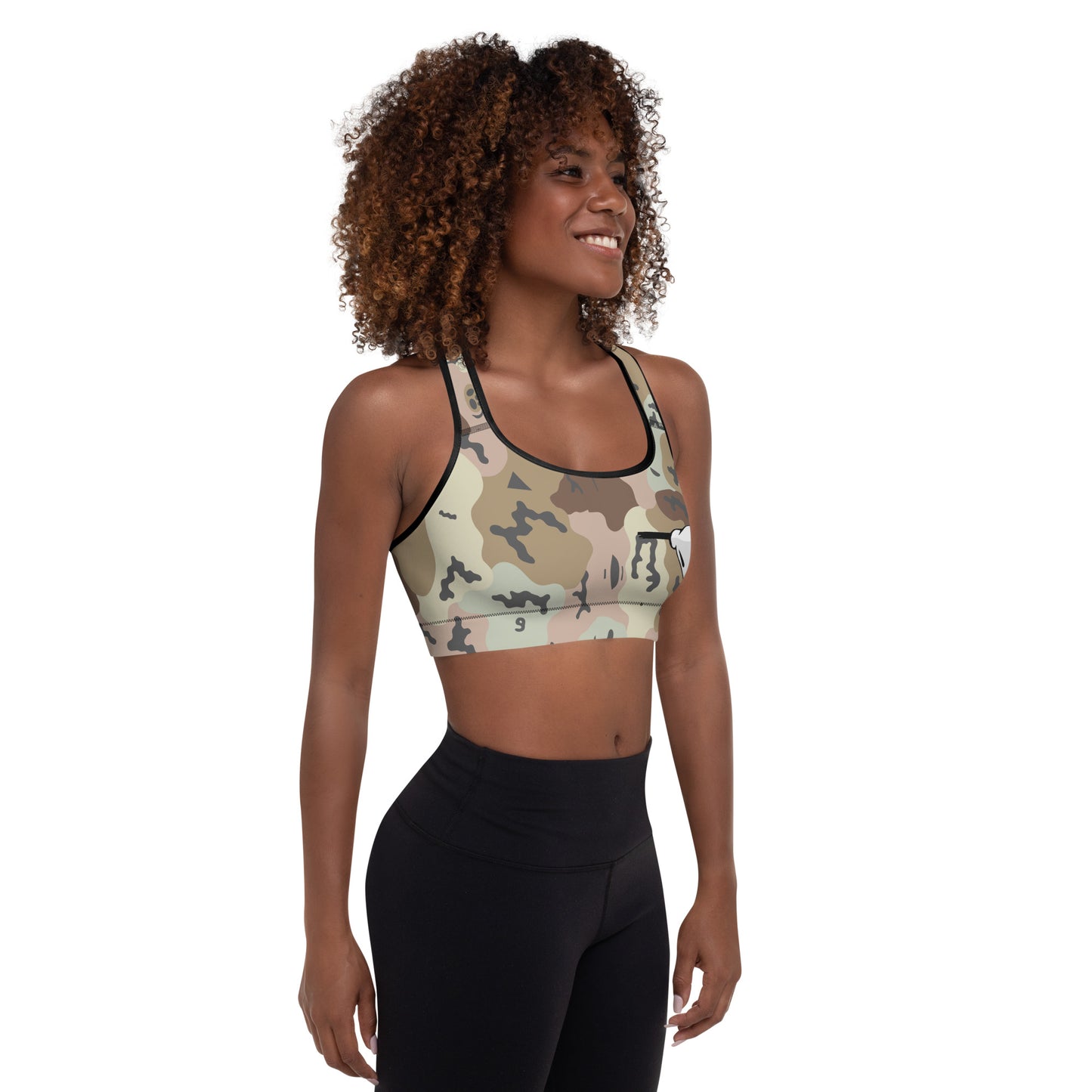 Camp Camo Sports Bra